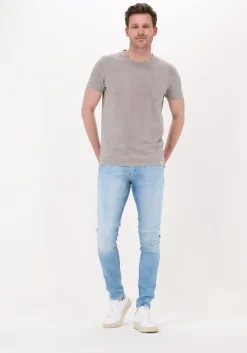 taupe purewhite t-shirt 22010114