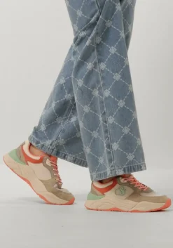 taupe scotch & soda lage sneakers celest 35