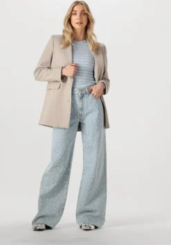 taupe selected femme blazer slfrita ls relaxed blazer