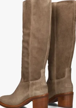 taupe shabbies hoge laarzen puk tuba