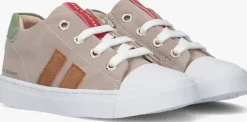 taupe shoesme lage sneakers sh23s004