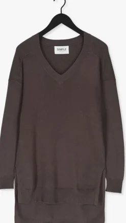 taupe simple trui talia