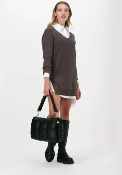 taupe simple trui talia