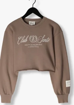 taupe soeurs de provence sweater luce sweater