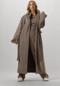 taupe soeurs de provence jack fleur jacket