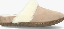 taupe sorel pantoffels nakiska slide