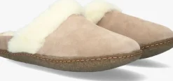 taupe sorel pantoffels nakiska slide