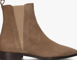 taupe stefano lauran enkellaarsjes 22107