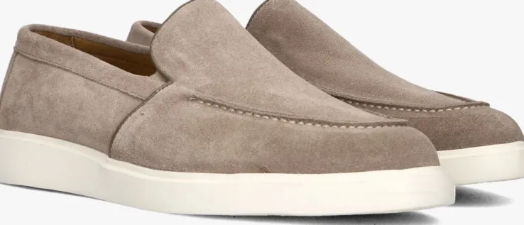 taupe stefano lauran loafers 7137