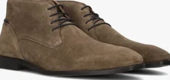 taupe stefano lauran nette schoenen sl124h501