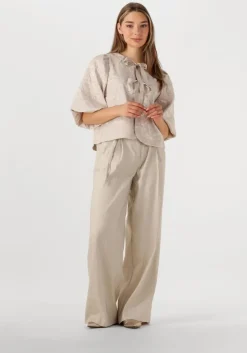 taupe summum blouses blouse jacquard