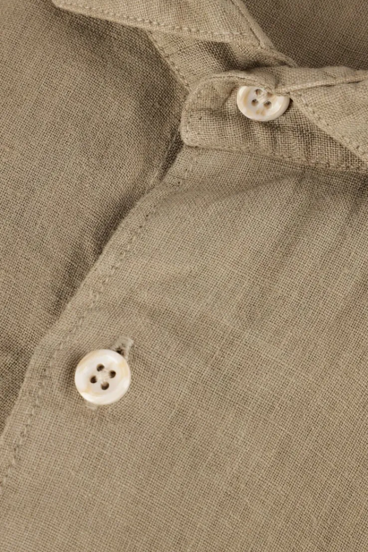 taupe the goodpeople casual overhemd soho