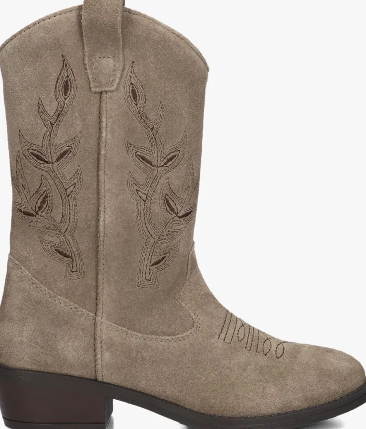 taupe ton & ton cowboylaarzen mayla
