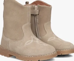 taupe ton & ton cowboylaarzen vira