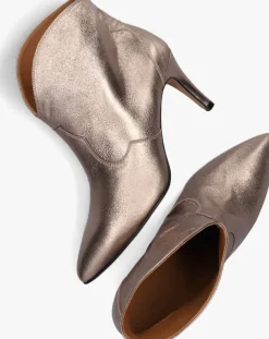 taupe toral enkellaarsjes selene