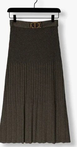 taupe twinset milano maxirok 242tt3462