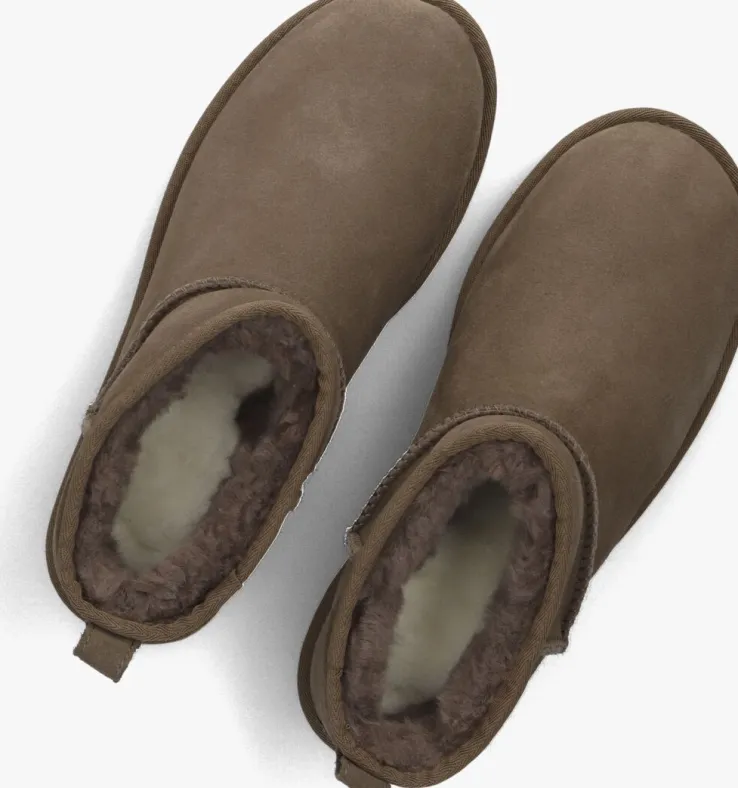 taupe ugg vachtlaarzen 1137391