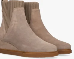 taupe unisa enkellaarsjes jualo