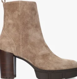 taupe unisa enkellaarsjes kopsi