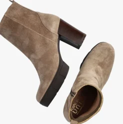 taupe unisa enkellaarsjes kopsi