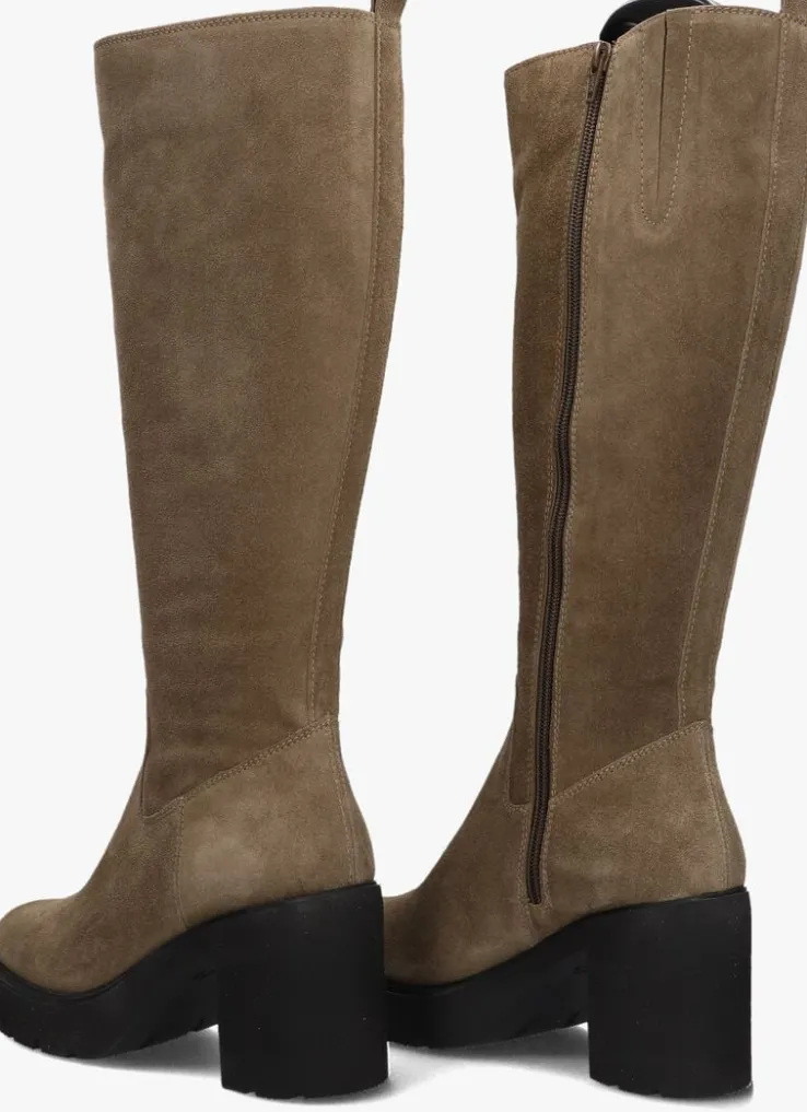 taupe unisa hoge laarzen karena