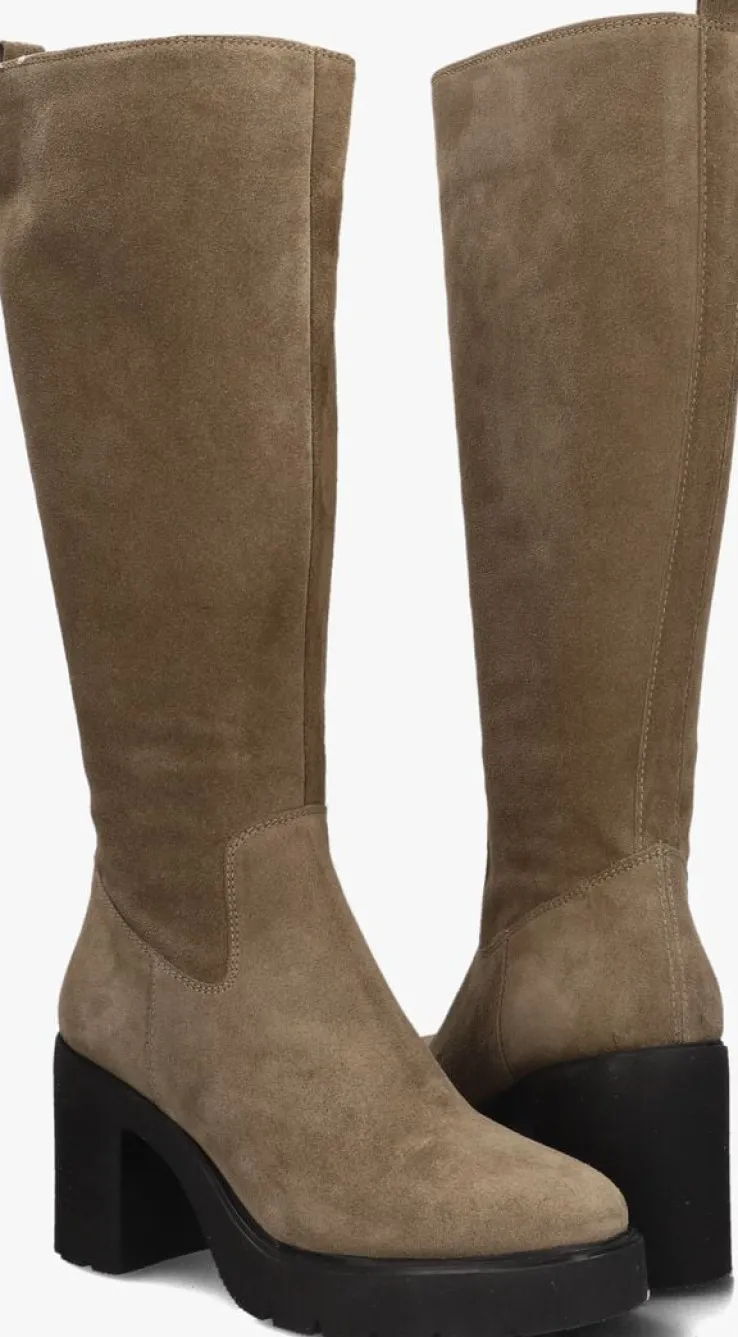 taupe unisa hoge laarzen karena