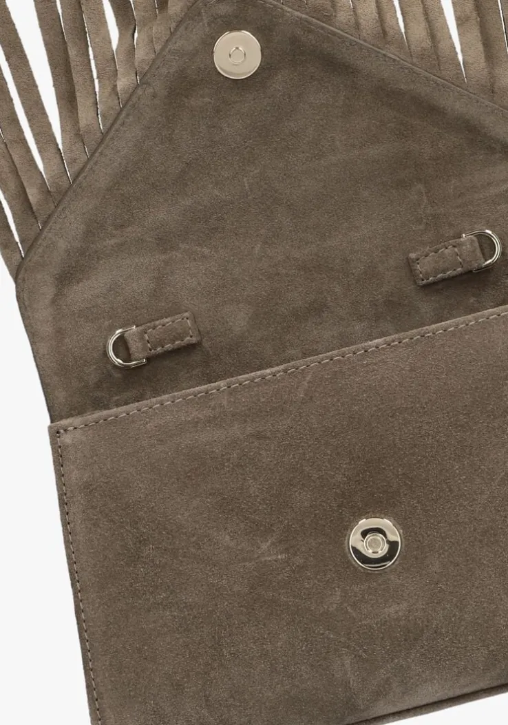 taupe unisa schoudertas zcheyen