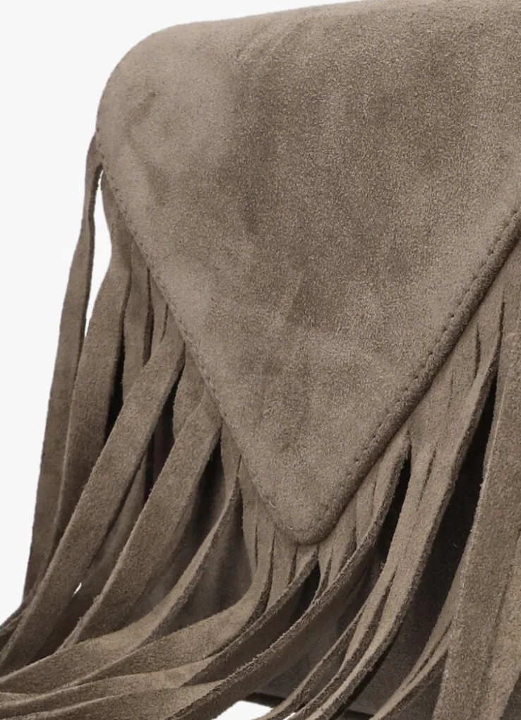 taupe unisa schoudertas zcheyen