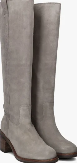 taupe via vai hoge laarzen flo helen