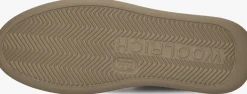 taupe woolrich lage sneakers arrow court man
