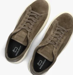 taupe woolrich lage sneakers arrow court man