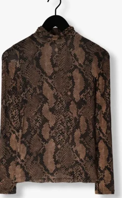 taupe y.a.s. coltrui yaswoola ls high neck top