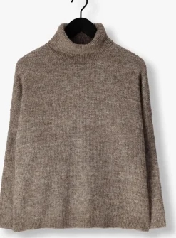 taupe ydence trui knitted sweater lil