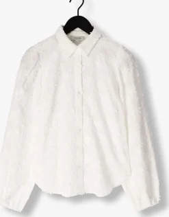 witte aaiko blouses lien long sleeve co 510