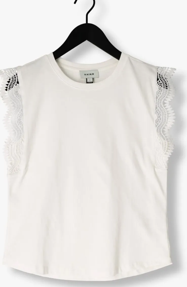 witte aaiko t-shirt cora fancy co 144