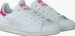 witte adidas lage sneakers stan smith j
