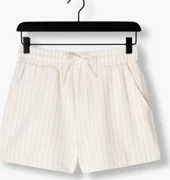 witte aimee the label korte broek page stripe