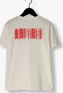 witte airforce t-shirt geb1221