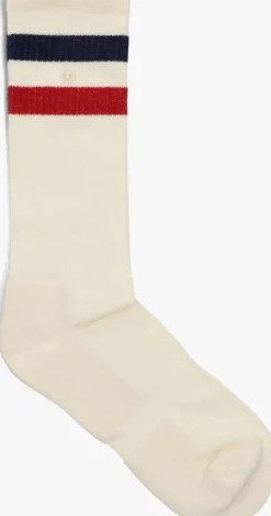 witte alfredo gonzales sokken athletic stripes