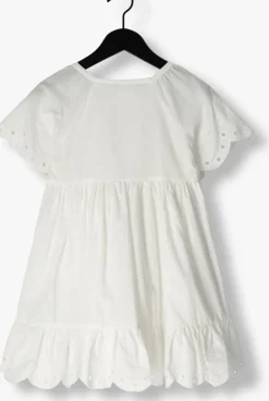 witte alix mini mini jurk broderie dress