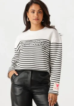 witte alix the label sweater ladies knitted stripe sweater