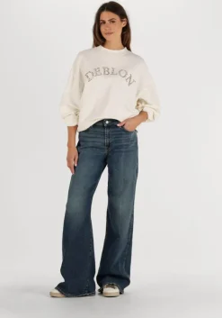 witte ama brand deluxe lage sneakers slam