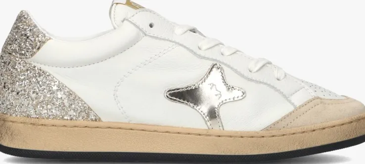 witte ama brand deluxe lage sneakers sun