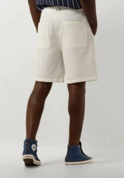 witte anerkjendt korte broek aklt jan waffle ela shorts