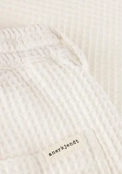 witte anerkjendt korte broek aklt jan waffle ela shorts