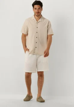 witte anerkjendt korte broek aklt jan waffle ela shorts