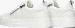witte antony morato lage sneakers zipper animal