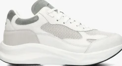witte antony morato lage sneakers running byroc mix