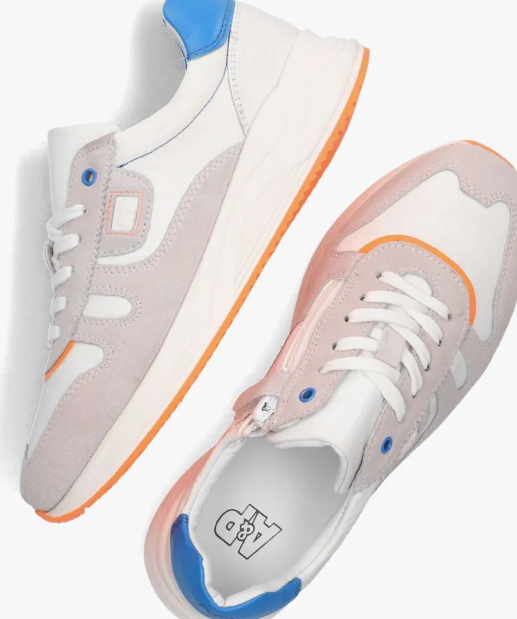 witte apples & pears lage sneakers b0011416