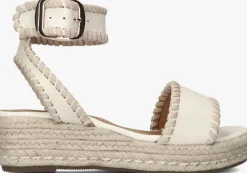 witte ayana sandalen met hak 0047-58